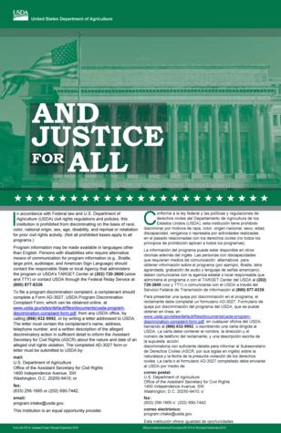 USDA Civil Rights Poster