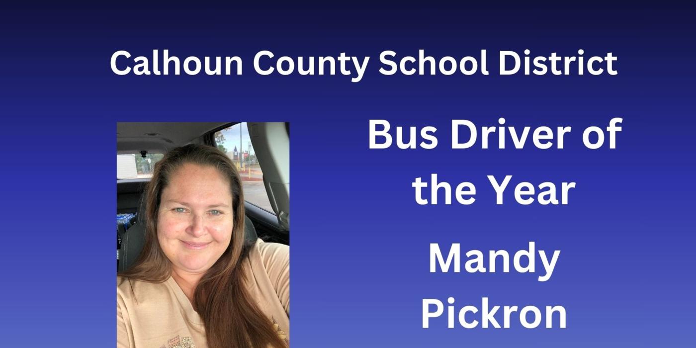 Mandy Pickron Bus Driver of the Year